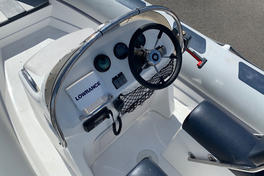 Boat Details – Ribs For Sale - Pre-owned Ribeye A600 Playtime with Yamaha F115 engine and trailed