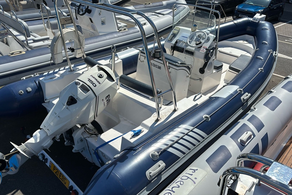 2013 Excel Virage 670 Evinrude ETEC 150 V6 Gen1