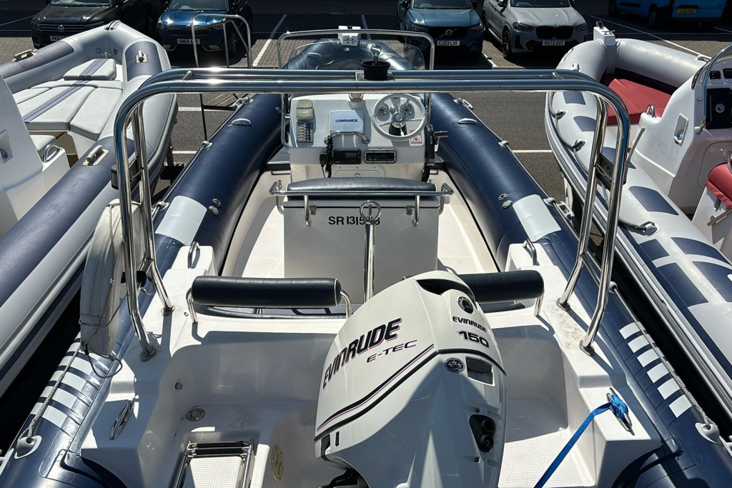 2013 Excel Virage 670 Evinrude ETEC 150 V6 Gen1