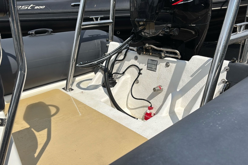 2006 Ribcraft RIB 585 Mercury F115 CT Single Axle yard trailer