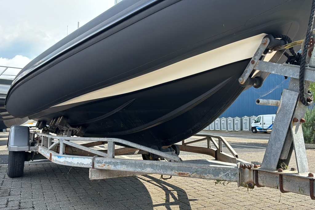 2006 Ribcraft RIB 585 Mercury F115 CT Single Axle yard trailer