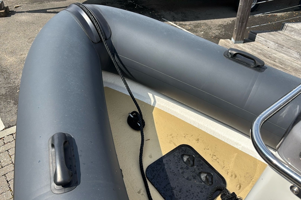 2006 Ribcraft RIB 585 Mercury F115 CT Single Axle yard trailer
