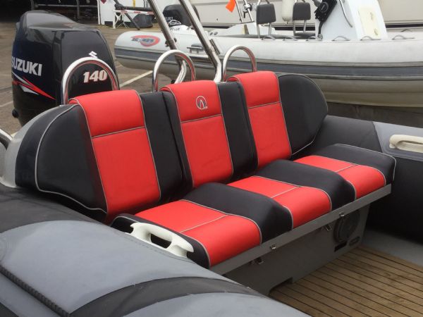 Boat Details – Ribs For Sale - Used Ribquest 6.3m RIB with Suzuki DF140HP Outboard Engine