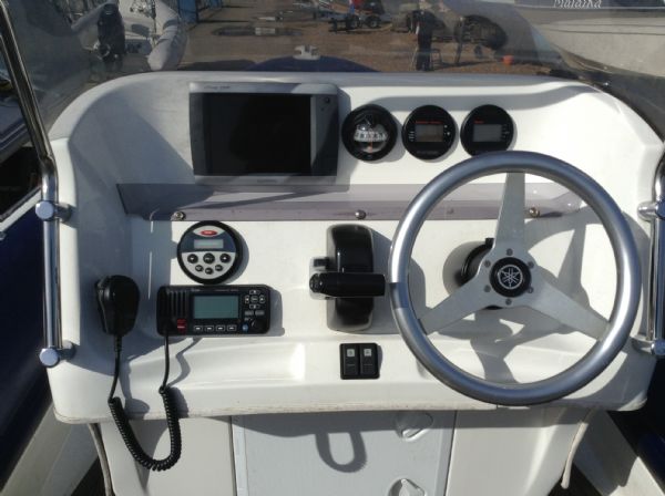Boat Details – Ribs For Sale - Used Cobra 7.55m RIB with Yamaha F250HP Outboard Engine and Trailer