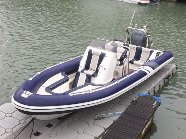 New & Second Hand RIBs & Engines for sale - Used Cobra 7.55m RIB with Yamaha F250HP Outboard Engine and Trailer