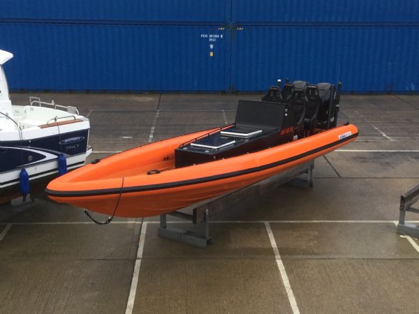 Boat Details – Ribs For Sale - Used Revenger 29 RIB with Twin Mercury Verado 300HP Engines
