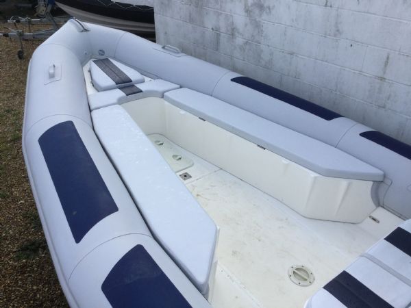 Boat Details – Ribs For Sale - Used Ballistic 7.8m RIB with Evinrude 250HP ETEC V6 Outboard Engine and Trailer