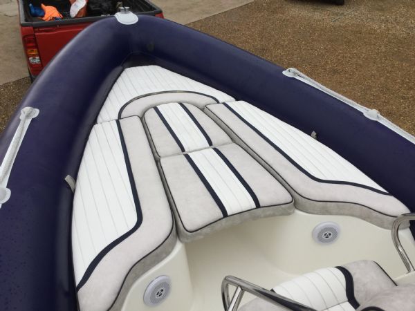 Boat Details – Ribs For Sale - Used Cobra 7.5m RIB with Yamaha F250HP Engine and Trailer