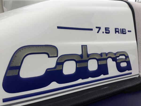 Boat Details – Ribs For Sale - Used Cobra 7.5m RIB with Yamaha F250HP Engine and Trailer