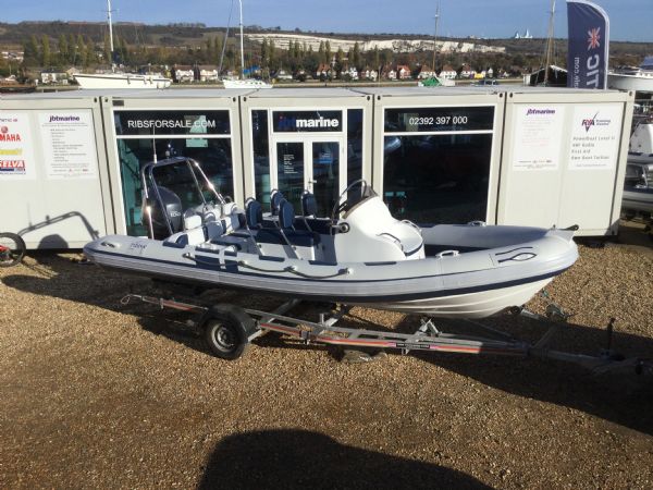Boat Listing - Used Ribeye 6.0m RIB with Yamaha F100HP Engine and Trailer