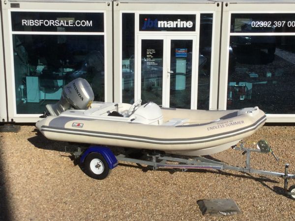 Boat Details – Ribs For Sale - Used Avon Seasport 4.0m with Honda BF 50HP Engine and Trailer