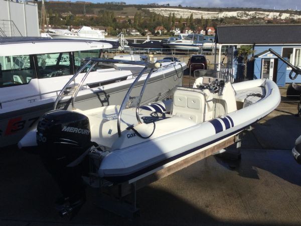 Boat Details – Ribs For Sale - Used Cobra 8.6m RIB with Mercury Verado 300HP Engine and Trailer