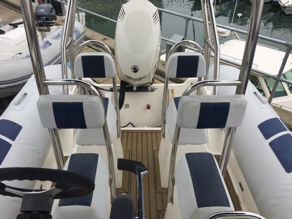 Boat Details – Ribs For Sale - Used Ballistic 6.5m RIB with Evinrude ETEC 175HP Engine