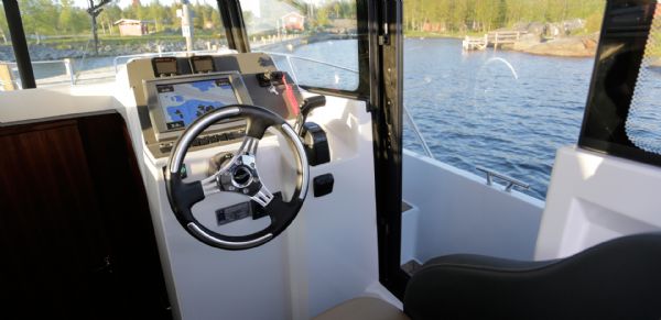 Boat Details – Ribs For Sale - New Finnmaster Pilot 8 Cabin Cruiser with Yamaha Outboard Engine