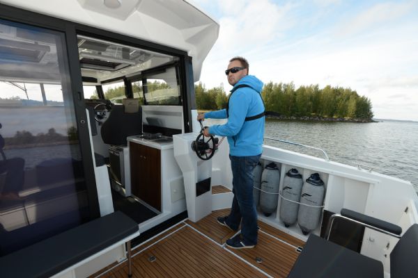 Boat Details – Ribs For Sale - New Finnmaster Pilot 8 Cabin Cruiser with Yamaha Outboard Engine