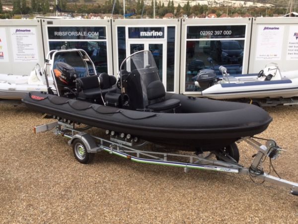Boat Details – Ribs For Sale - Used Ribcraft 585 RIB with Suzuki DF140HP Outboard Engine and Trailer