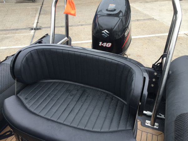 Boat Details – Ribs For Sale - Used Ribcraft 585 RIB with Suzuki DF140HP Outboard Engine and Trailer
