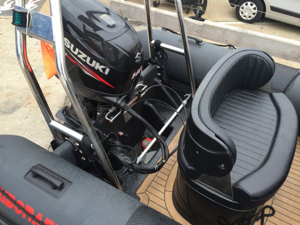 Boat Details – Ribs For Sale - Used Ribcraft 585 RIB with Suzuki DF140HP Outboard Engine and Trailer