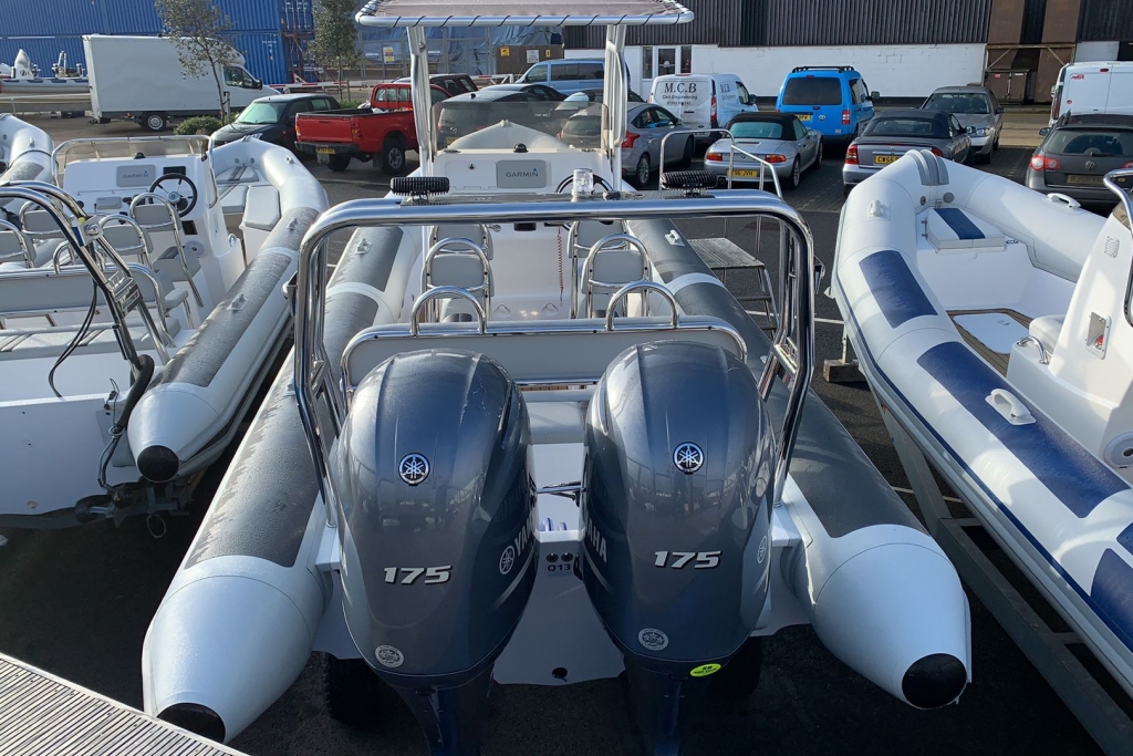 Boat Details – Ribs For Sale - Ballistic RIB 7.8 Twin rig 2 x F175CETX 2018