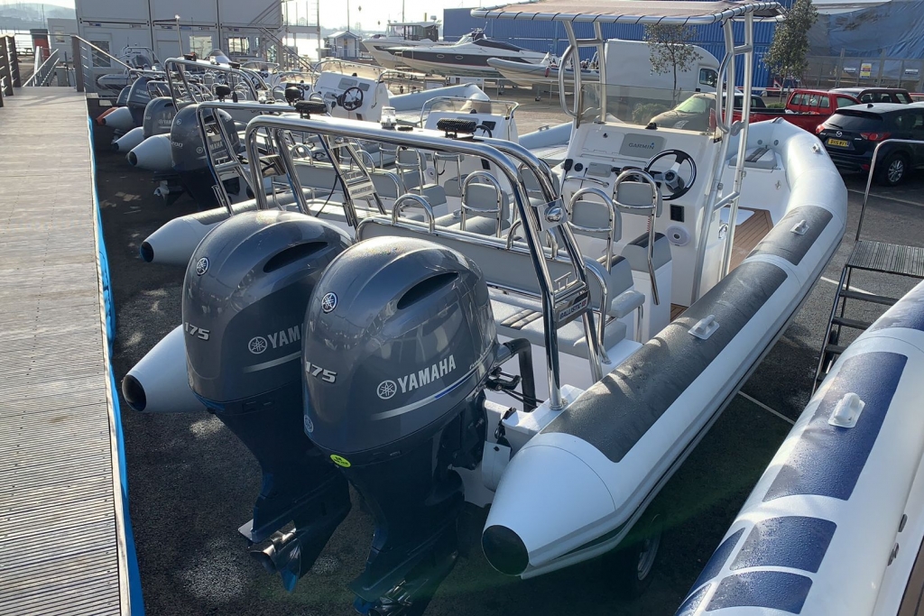 Boat Details – Ribs For Sale - Ballistic RIB 7.8 Twin rig 2 x F175CETX 2018
