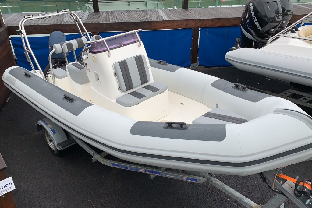 Boat Details – Ribs For Sale - Ballistic RIB 5.5 Evinrude ETEC 75 Two Stroke   2007 (Full refurb 2019)