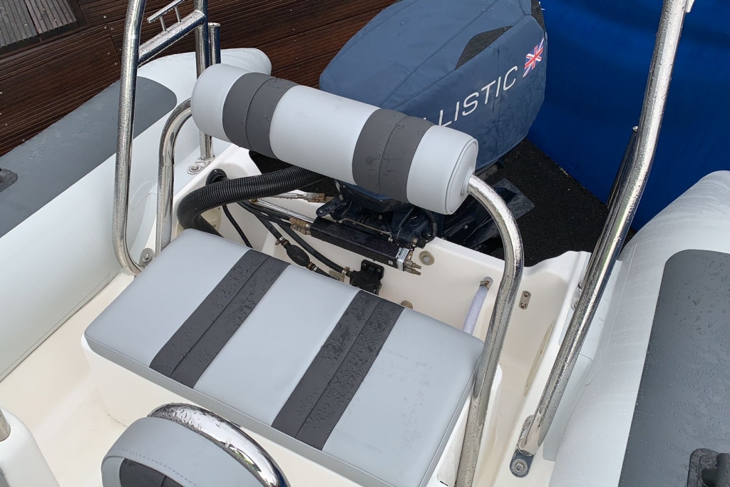 Boat Details – Ribs For Sale - Ballistic RIB 5.5 Evinrude ETEC 75 Two Stroke   2007 (Full refurb 2019)