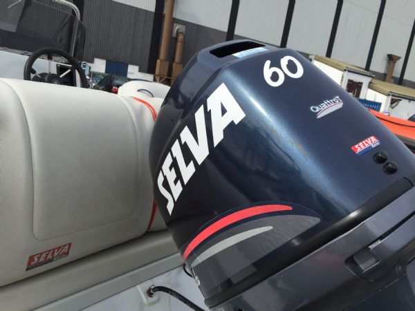 Boat Details – Ribs For Sale - Used Selva 5.1m RIB with Selva F60HP Outboard Engine and Bramber Roller Trailer