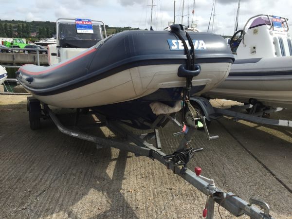 Boat Details – Ribs For Sale - Used Selva 5.1m RIB with Selva F60HP Outboard Engine and Bramber Roller Trailer