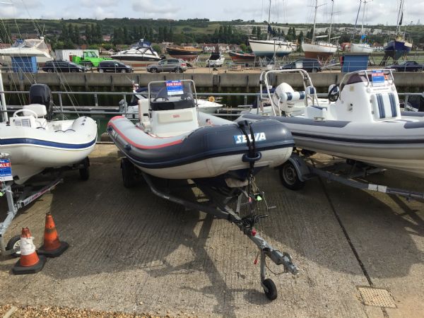 Boat Details – Ribs For Sale - Used Selva 5.1m RIB with Selva F60HP Outboard Engine and Bramber Roller Trailer