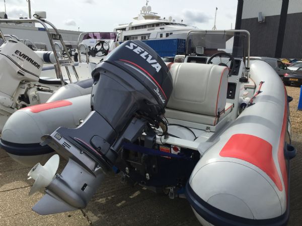 Boat Details – Ribs For Sale - Used Selva 5.1m RIB with Selva F60HP Outboard Engine and Bramber Roller Trailer