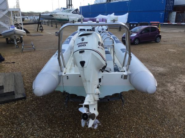 Boat Details – Ribs For Sale - Used Ballistic 7.8m RIB with Evinrude 250HP ETEC Outboard Engine