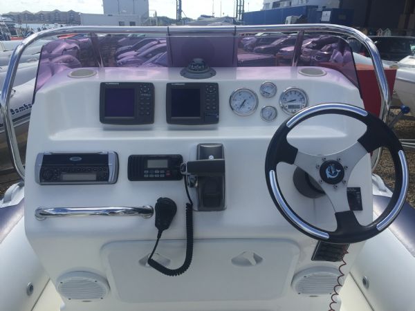 Boat Details – Ribs For Sale - Used Ballistic 7.8m RIB with Evinrude 250HP ETEC Outboard Engine