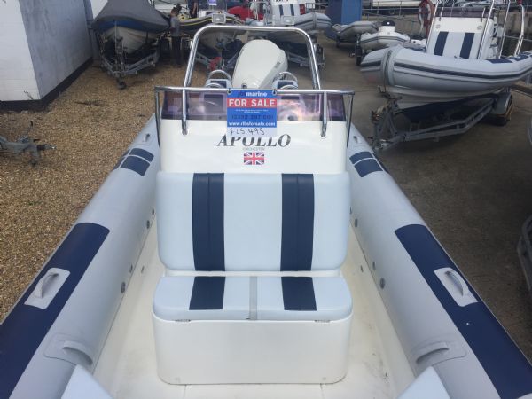 Boat Details – Ribs For Sale - Used Ballistic 7.8m RIB with Evinrude 250HP ETEC Outboard Engine