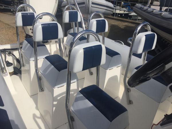 Boat Details – Ribs For Sale - Used Ballistic 7.8m RIB with Evinrude 250HP ETEC Outboard Engine