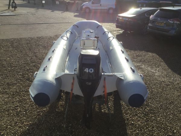 Boat Details – Ribs For Sale - Used Mercury 4.2m RIB with Mercury 40HP Outboard Engine and Trailer