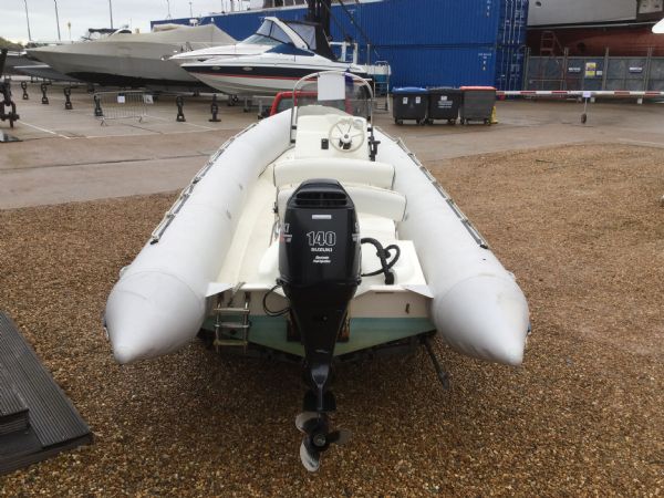 Boat Details – Ribs For Sale - Used Bombard 640 RIB with Suzuki 140HP Outboard Engine and Trailer