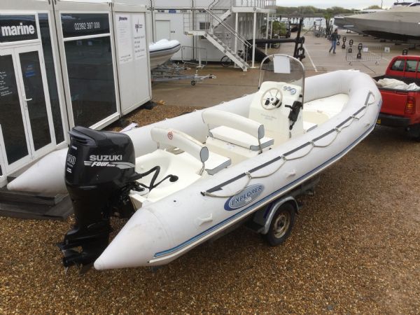 Boat Details – Ribs For Sale - Used Bombard 640 RIB with Suzuki 140HP Outboard Engine and Trailer