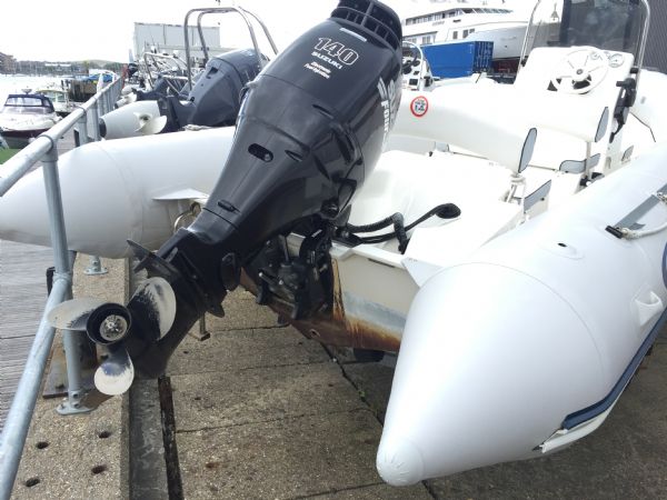 Boat Details – Ribs For Sale - Used Bombard 640 RIB with Suzuki 140HP Outboard Engine and Trailer