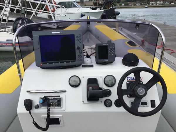 Boat Details – Ribs For Sale - Used Scorpion R27 8.1m RIB with Mercury 225HP Outboard Engine and Trailer