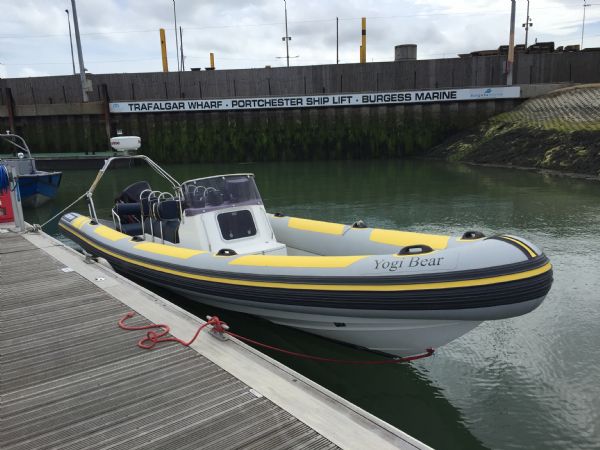 Boat Details – Ribs For Sale - Used Scorpion R27 8.1m RIB with Mercury 225HP Outboard Engine and Trailer