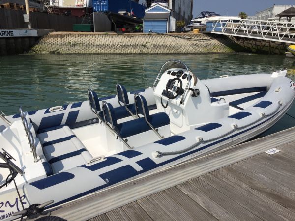 Boat Details – Ribs For Sale - Used Ribeye 6.5m RIB with Yamaha F150HP Outboard Engine and Trailer