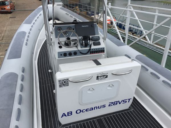 Boat Details – Ribs For Sale - Used AB Oceanus 9.0m RIB with Twin Mercury Verado 200HP Outboard Engines