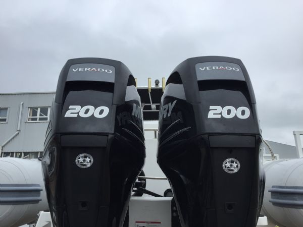 Boat Details – Ribs For Sale - Used AB Oceanus 9.0m RIB with Twin Mercury Verado 200HP Outboard Engines