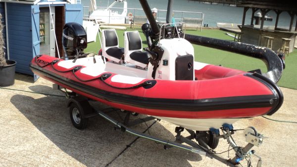 Boat Details – Ribs For Sale - Used Ribcraft 4.8m RIB with Mercury 60HP Outboard Engine
