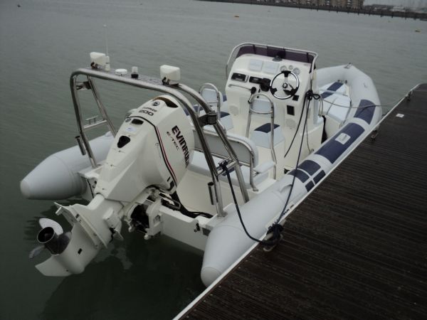 Boat Details – Ribs For Sale - Ballistic 650 RIB with Evinrude 200HP ETEC Engine