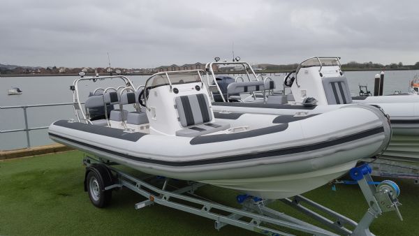 Boat Details – Ribs For Sale - Ex Demo Ballistic 6.0m RIB with Yamaha F100HP Outboard Engine and Trailer