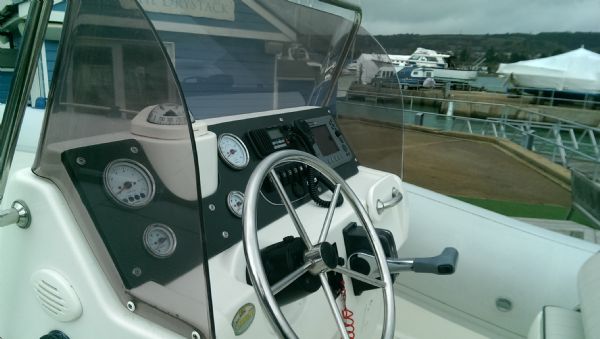 Boat Details – Ribs For Sale - Used Marlin 23 RIB with Suzuki DF 200HP Outboard Engine and Trailer