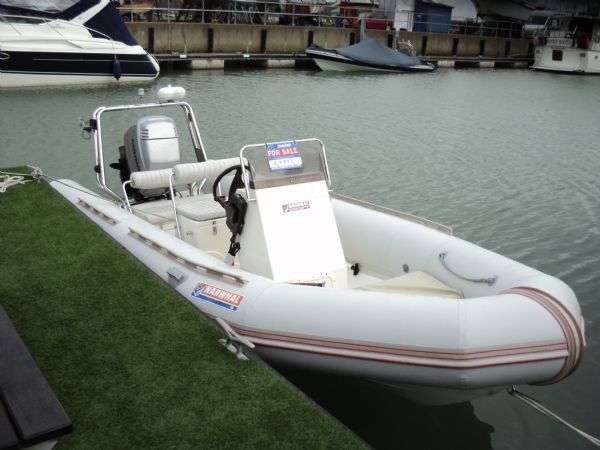 Boat Listing - Used Narwhal 5.8m Rib with Mariner 75HP Outboard Engine