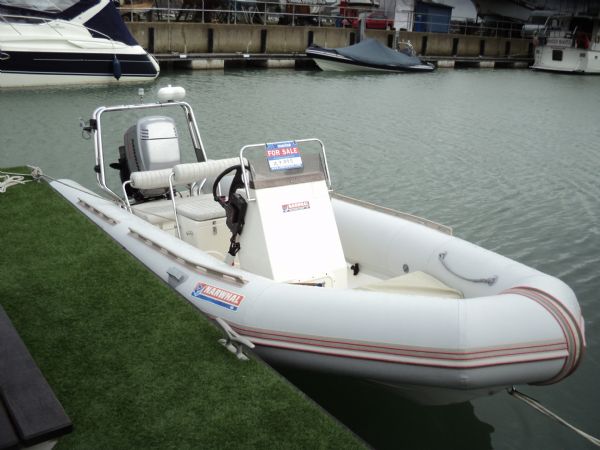 Boat Details – Ribs For Sale - Used Narwhal 5.8m Rib with Mariner 75HP Outboard Engine