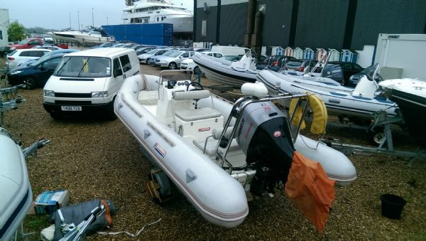 Boat Details – Ribs For Sale - Used Narwhal 5.8m Rib with Mariner 75HP Outboard Engine